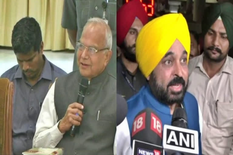 Punjab Governor slams CM over absence from reception held for Prez Murmu