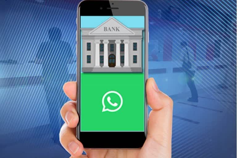 how to register for banking services in whatsapp
