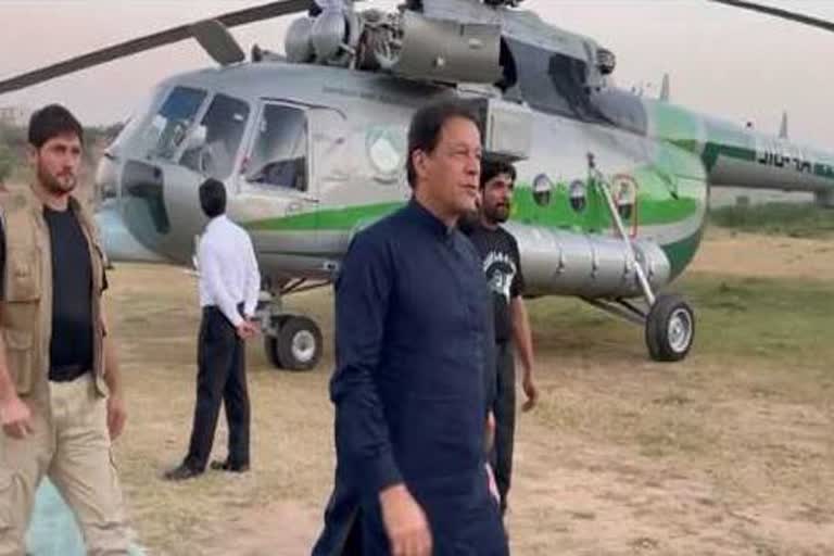 Pak's ex-PM Imran Khan's helicopter makes emergency landing in Rawalpindi