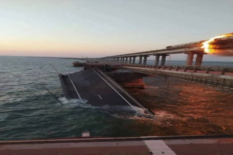 Crimea bridge reopens after a major explosion
