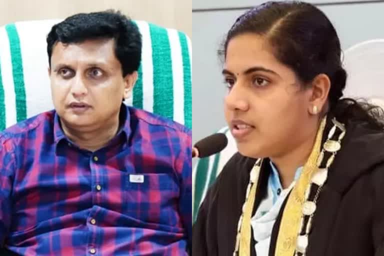 thiruvananthapuram corporation mg road lease  mg road lease controversy  mg road leased by thiruvananthapuram corporation  Municipality Road leased by mayor arya rajendran  എംജി റോഡ് വാടകയ്‌ക്ക് നൽകി മേയറുടെ നടപടി  എംജി റോഡ് വാടകയ്‌ക്ക്  നഗരസഭ റോഡ് വാടകയ്‌ക്ക്  റിപ്പോർട്ട് തേടി മന്ത്രി മുഹമ്മദ് റിയാസ്  പൊതുമരാമത്ത് വകുപ്പ് മന്ത്രി പിഎ മുഹമ്മദ് റിയാസ്  റിപ്പോർട്ട് തേടി മന്ത്രി പിഎ മുഹമ്മദ് റിയാസ്  എംജി റോഡിൽ സ്വകാര്യ ഹോട്ടലിന് പാർക്കിങ്  തിരുവനന്തപുരം കോർപറേഷന്‍റെ നടപടി വിവാദമായി  മാസം 5000 രൂപ വാടക  എംജി റോഡ് വാടക തർക്കം  തിരുവനന്തപുരം എംജി റോഡ്  trivandrum mg road  എംജി റോഡ് 5000 രൂപയ്ക്ക് വാടകയ്‌ക്ക് നല്‍കി  മേയറുടെ നടപടി വിവാദത്തില്‍  എംജി റോഡ് 5000 രൂപയ്ക്ക് വാടകയ്‌ക്ക് നൽകി  മേയറുടെ നടപടി വിവാദത്തില്‍