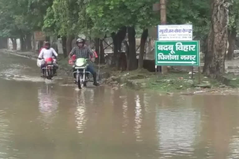 Agra Residents Renamed Colony to Protest Against Road and Waterlogging Problem