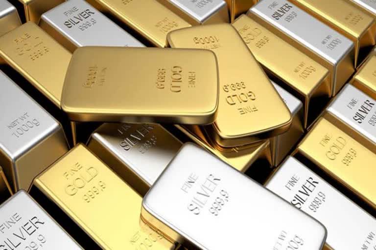 gold silver prices fall