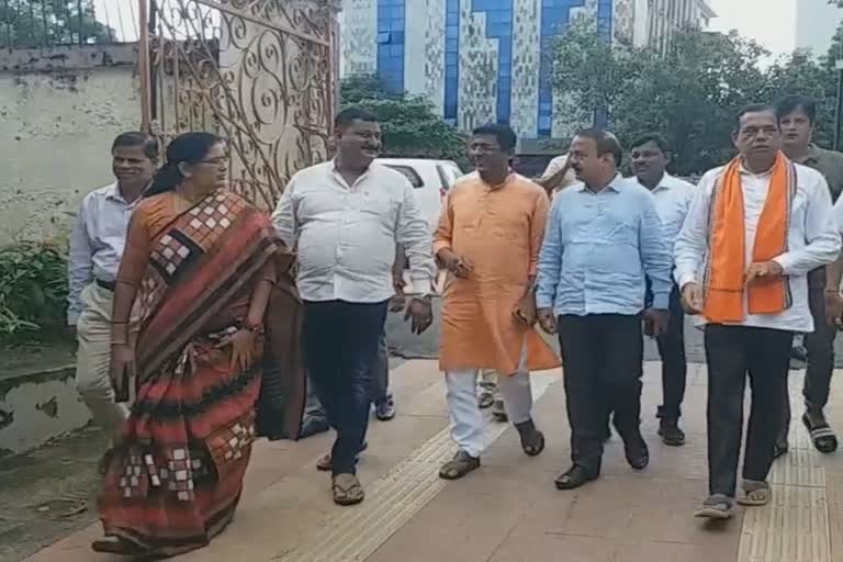 BJP delegation meets Bhbaneswar DCP demanding unbiased investigation of ZP Dharmendra sahoo death case