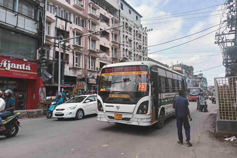 City bus fares hike in guwahati