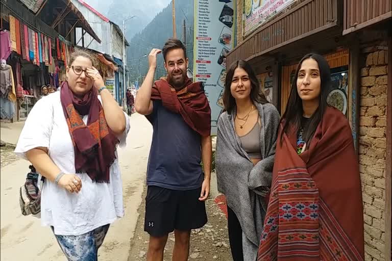 Aru valley favorite among Israeli tourists in KashmirEtv Bharat