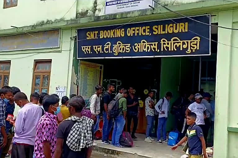 NBSTC Special Bus Service for tourist from Siliguri