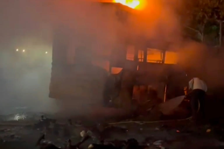 Nashik Bus Fire Accident