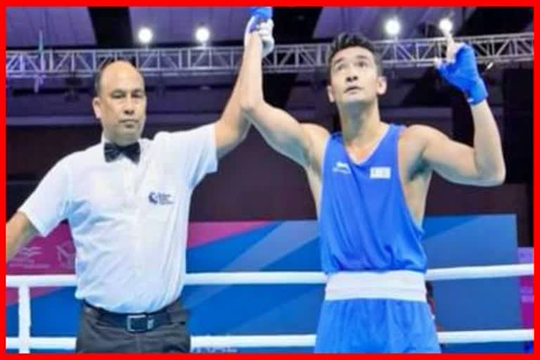 Boxer Shiva Thapa wins bronze medal at National Games