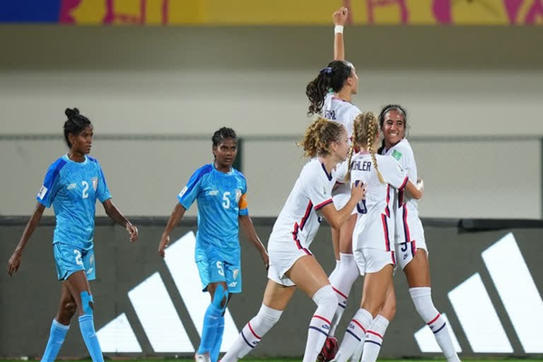 India get hammering from USA in FIFA Womens U17 WC