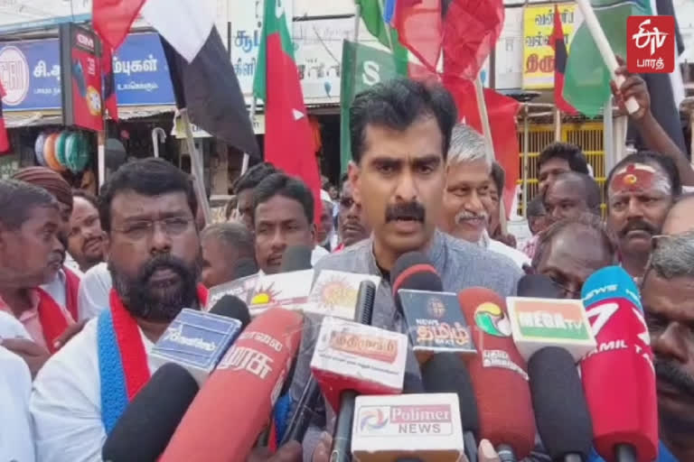 ’ஆர்.எஸ்.எஸ் அமைப்பு மக்களிடையே பிரிவினையை வளர்க்கும் ஓர் நாசசக்தி..!’ - துரை வைகோ