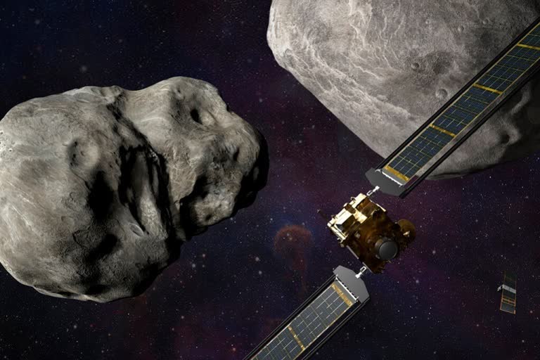 NASAs spacecraft succeeds in changing its orbit after hitting an asteroidEtv Bharat