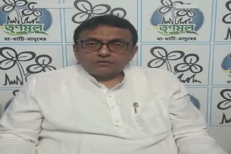 tmc bjp face on sourav ganguly