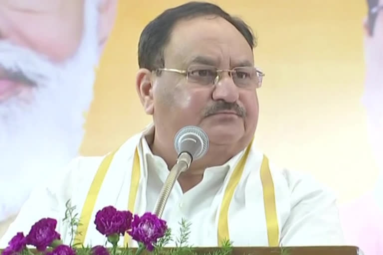 BJP chief Nadda launches Gujarat 'Gaurav Yatra', says it's to establish India's pride