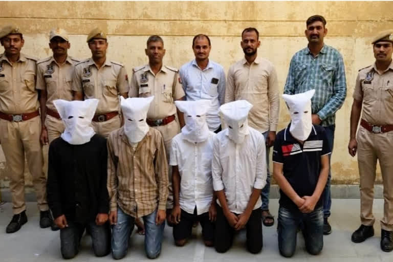 Extortion gang busted by Jaipur Police, 5 arrested along with Papla Gujjar gang member