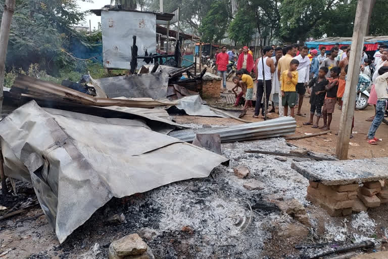 Fire Incident in Giridih