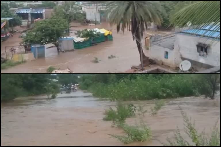 Heavy rain in Raichur, Vijayanagara