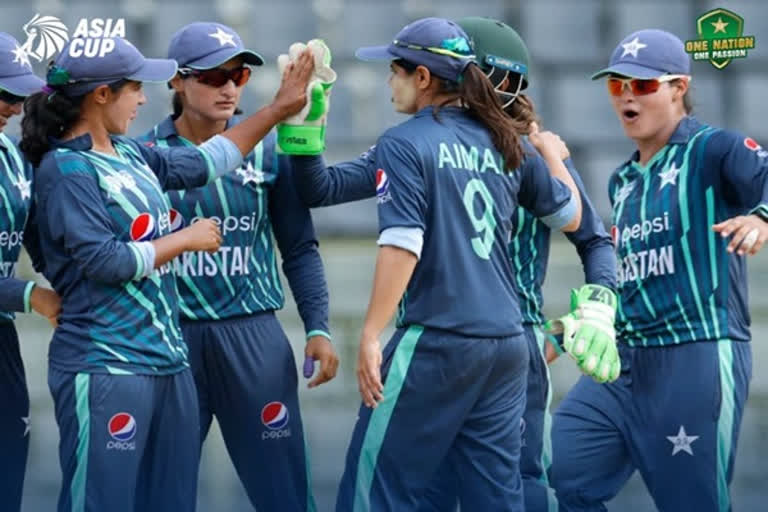 Women's T20 Asia Cup 2022, pakistan need 123 for win