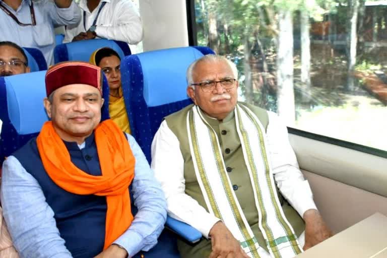 manohar lal traveled in vande bharat train