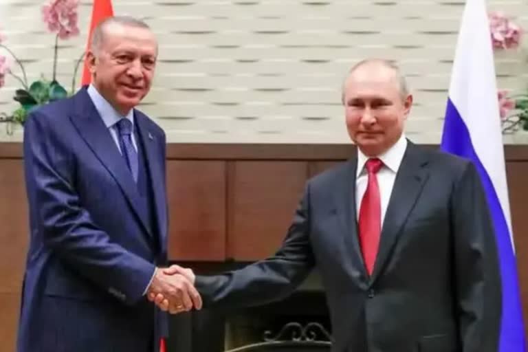 Turkish President Recep Tayyip Erdogan and Russian President Vladimir Putin