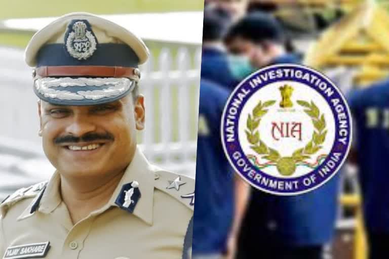 ADGP  Vijay Sakhare  NIA  National Investigation Agency  Deputation  വിജയ് സാഖറെ  എന്‍ഐഎ  ഡെപ്യൂട്ടേഷനിലെത്തുക ഐജിയായി  ക്രമസമാധാന ചുമതലയുള്ള എഡിജിപി  എഡിജിപി  കേന്ദ്ര ഡെപ്യൂട്ടഷനില്‍  തിരുവനന്തപുരം  ഡയറക്‌ടര്‍ ജനറല്‍ ഓഫ് പൊലീസ്  ഐപിഎസ്  കേന്ദ്രം