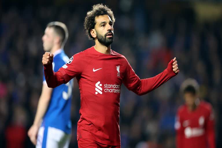 Mo Salah scores fastest-ever Champions League hat trick