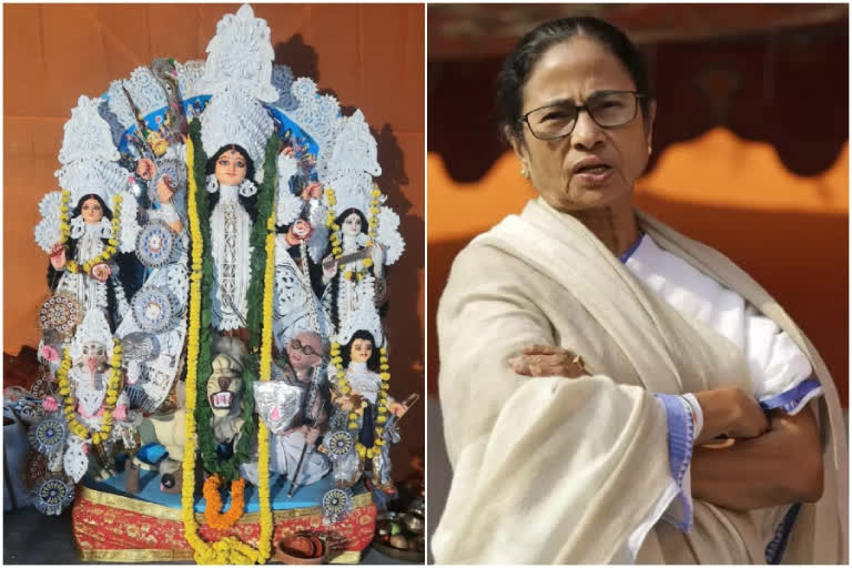 Mamata Banerjee Slams BJP on Hindu Mahasava Durga Puja Controversy