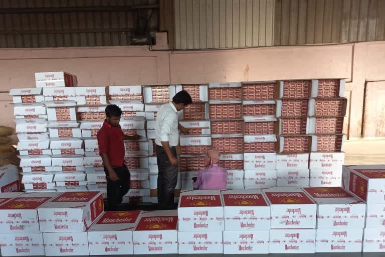 Foreign cigarettes seized