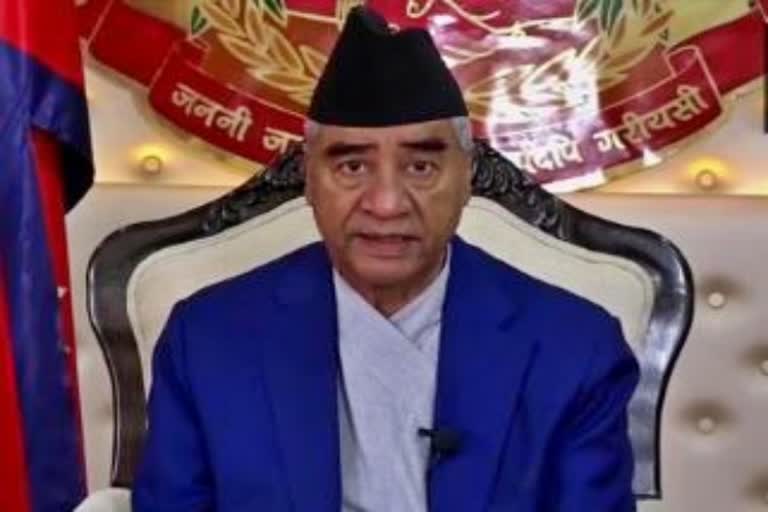 Nepal PM Sher Bahadur Deuba