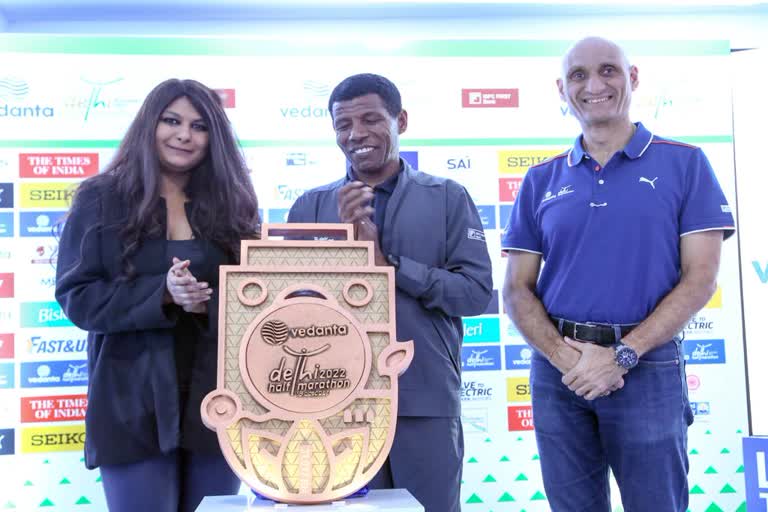 "The event symbolizes the spirit of India," says distance running legend Haile Gebrselassie