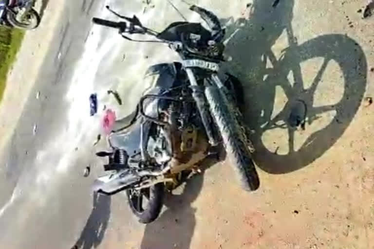 one person died in road accident in palamu