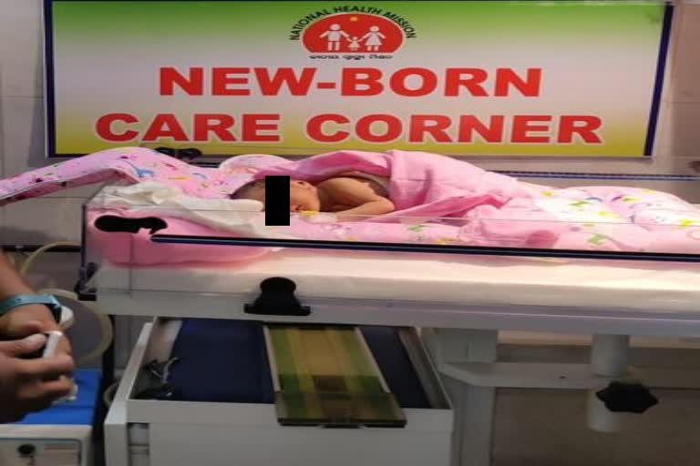 newborn baby rescued from chandaka bhubaneswar