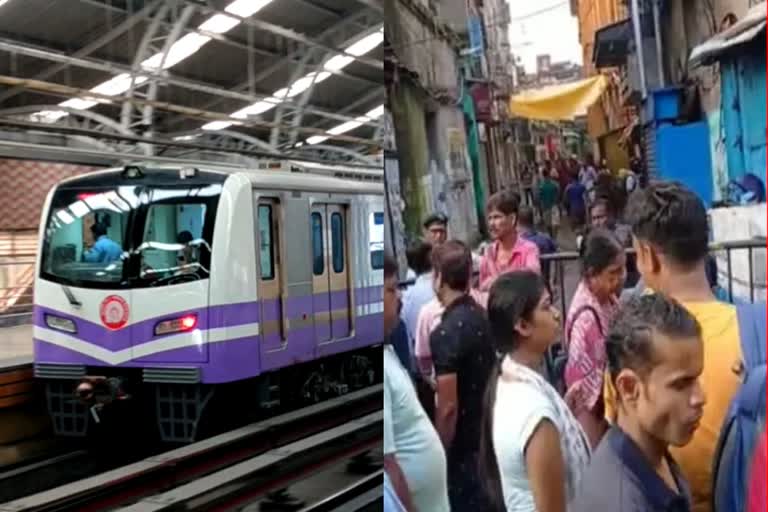 Kolkata: Residents flee as 10 buildings developed crack allegedly due to Metro Rail work