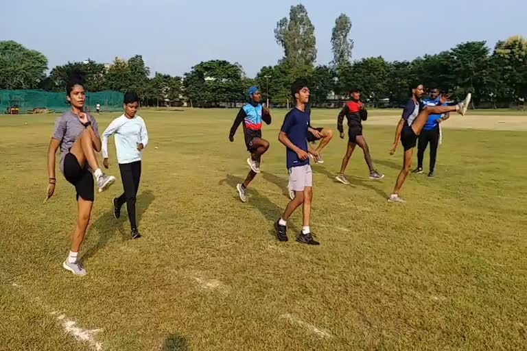 Shahdol Stadium Athletics Game