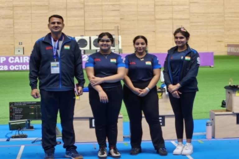 India won bronze medal in ISSF