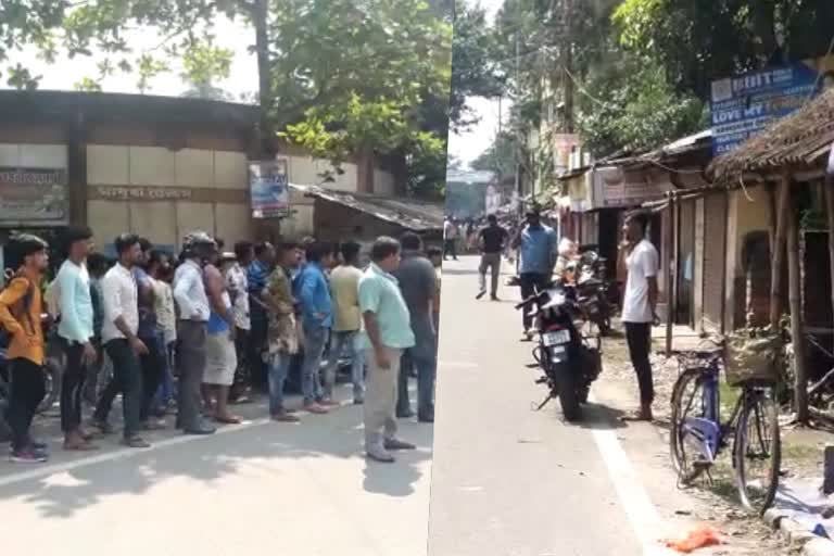 Youth  knifepoint  lover  knifepoint in front of Police station  saw and talk to beloved  ഒരു നോക്കുകാണാന്‍  കാമുകി  പൊലീസ് സ്‌റ്റേഷന് മുന്നില്‍  കത്തിവീശി ഭീഷണി മുഴക്കി കൗമാരക്കാരന്‍  പുജാലി  കത്തിവീശി  പശ്ചിമ ബംഗാള്‍  പൊലീസ്  സൊഹൈല്‍  പ്രണയത്തിലായിരുന്നു