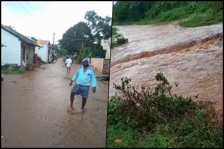 heavy rains in Davanagere