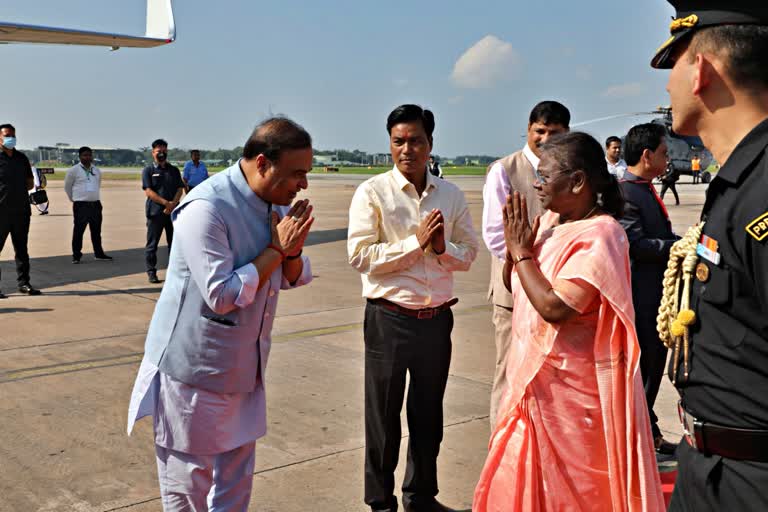 Droupadi Murmu in Assam