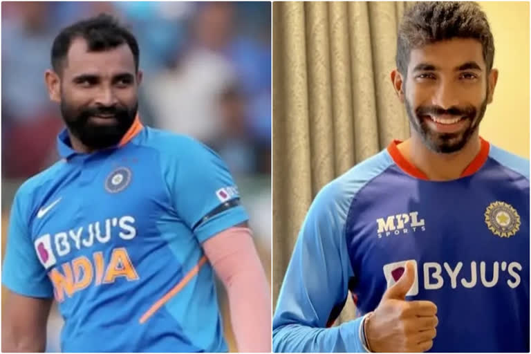 Mohammed Shami replaces  Mohammed Shami replaces injured Jasprit Bumrah  T20 World Cup 2022  Mohammed Shami join team India  ಟಿ20 ವಿಶ್ವಕಪ್‌ 2022ಗೆ ಬುಮ್ರಾ ಬದಲಿಗೆ ಶಮಿ ಫಿಕ್ಸ್​ ಟಿ20 ವಿಶ್ವಕಪ್‌ 2022  ಆಸ್ಟ್ರೇಲಿಯಾದಲ್ಲಿ ನಡೆಯಲಿರುವ ಟಿ20 ವಿಶ್ವಕಪ್‌  ಭಾರತ ಕ್ರಿಕೆಟ್ ತಂಡದಲ್ಲಿ ಮಹತ್ವದ ಬದಲಾವಣೆ  ಜಸ್ಪ್ರೀತ್ ಬುಮ್ರಾ ಬದಲಿಗೆ ಮೊಹಮ್ಮದ್ ಶಮಿ  ಬುಮ್ರಾ ಅನುಪಸ್ಥಿತಿ ತಂಡಕ್ಕೆ ದೊಡ್ಡ ನಷ್ಟ  ಜಡೇಜಾ ನಂತರ ಹೂಡಾ ಮತ್ತು ಬುಮ್ರಾ ತಂಡದಿಂದ ಔಟ್​ 2021ರ ನಂತರ ಟಿ20 ಪಂದ್ಯಗಳನ್ನು ಆಡದ ಶಮಿ  ಟಿ20 ವಿಶ್ವಕಪ್​ 2022 ಆರಂಭ  ಐಸಿಸಿ ಟಿ20 ವಿಶ್ವಕಪ್‌ಗೆ ಭಾರತ ತಂಡ