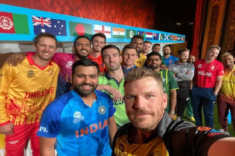 T20 world cup Captains Day 16 captains in one frame