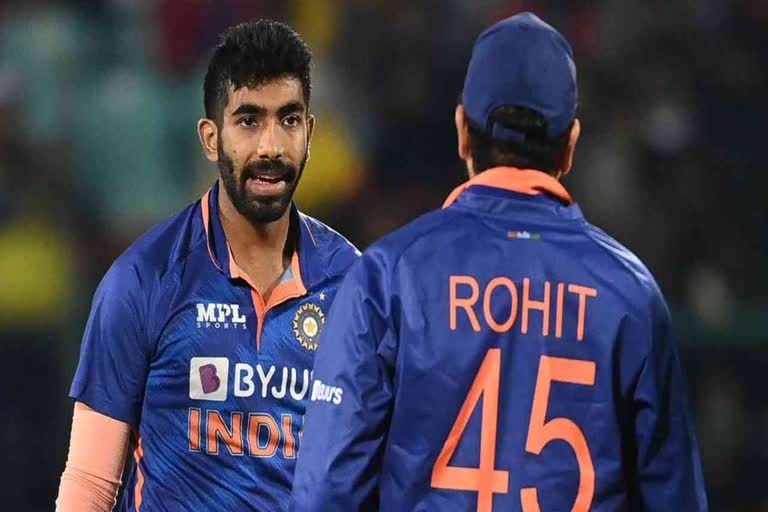 T20 World Cup  Rohit Sharma on jasprit bumrah  Rohit Sharma jasprit bumrah s career  jasprit bumrah  ബുംറയുടെ കരിയര്‍ പ്രധാനമെന്ന് രോഹിത് ശര്‍മ  രോഹിത് ശര്‍മ  ടി20 ലോകകപ്പ്  മുഹമ്മദ് ഷമി  Mohammad Shami