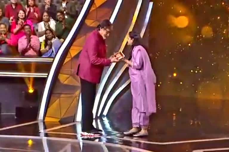 Sneha Chauhan of Jaipur in KBC