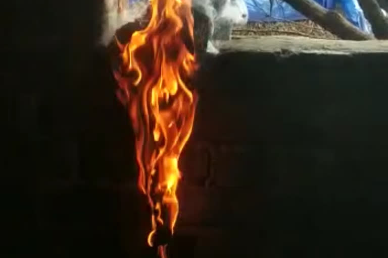 Ghosts Setting Fire To House in Chatra