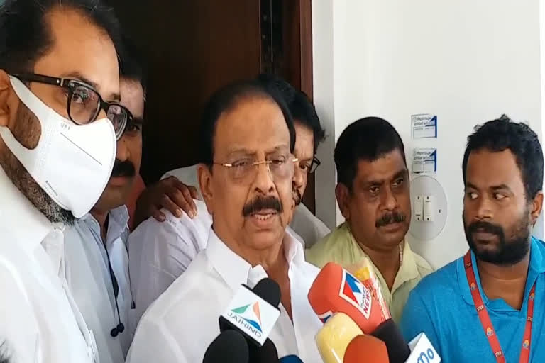 statement about southern Kerala  K Sudhakaran statement about southern Kerala  K Sudhakaran apologized on controversial statement  controversial statement about southern Kerala  K Sudhakaran  KPCC  കെ സുധാകരന്‍  കെപിസിസി പ്രസിഡന്‍റ് കെ സുധാകരന്‍  കെപിസിസി  കെ സുധാകരന്‍  ശശി തരൂർ