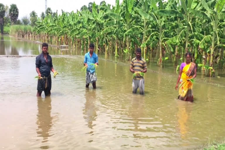 எடப்பாடியில் நீர்வழிப்பாதை ஆக்கிரமிப்பு