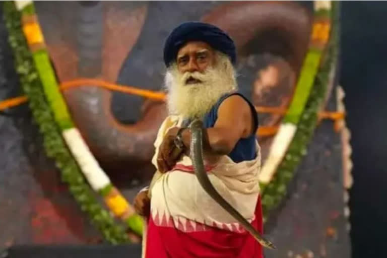 Complaint filed against Sadhguru for displaying illegally captured snake at  event, complaint filed against sadhguru for displaying illegally captured  snake at event