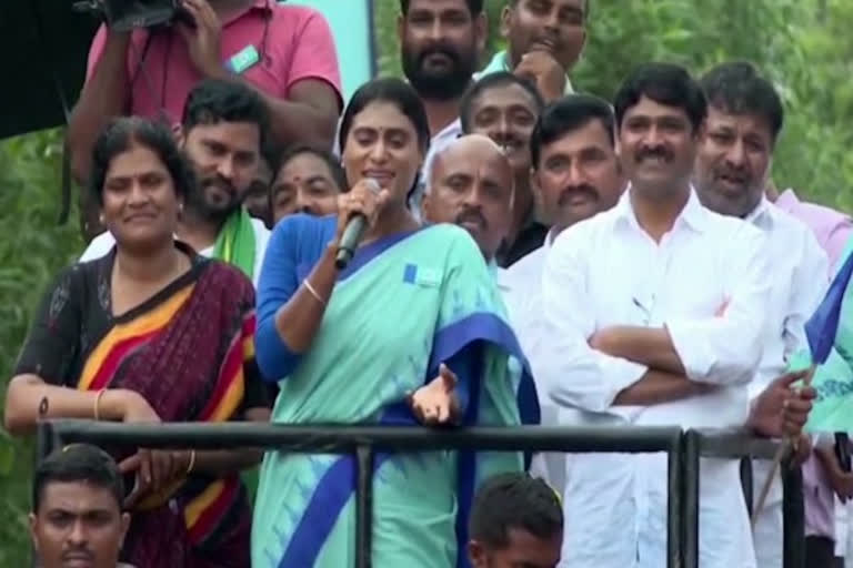 YS Sharmila Padayatra