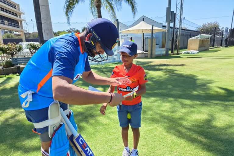 "My favourite delivery is an inswing yorker": 11-year-old boy impresses Rohit Sharma with his bowling