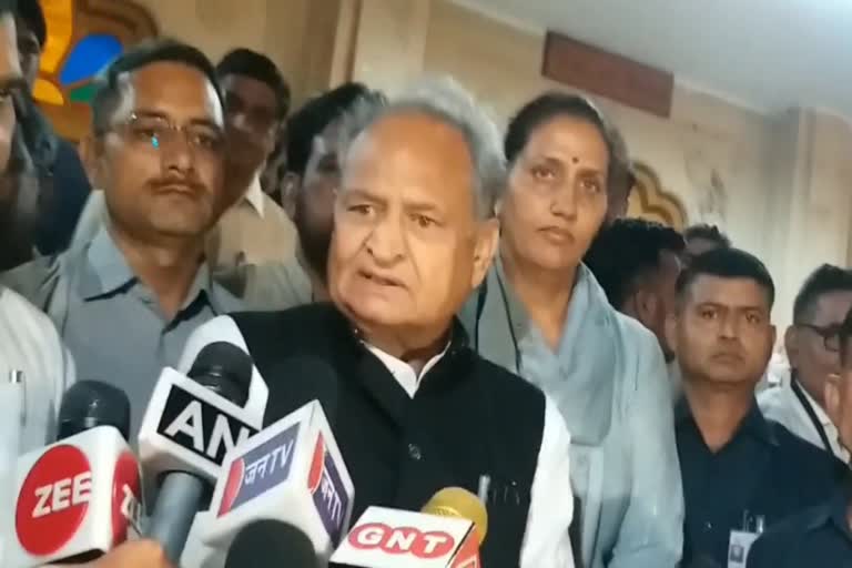 CM Gehlot in State Level Olympic Games