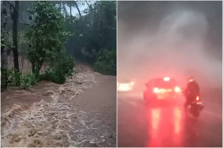 നേര്യമംഗലത്ത് കനത്ത മഴ  കവിഞ്ഞൊഴുകി ചീയപ്പാറ വെള്ളച്ചാട്ടം  ചീയപ്പാറ വെള്ളച്ചാട്ടം  Neryamangalam  Idukki  heavy rain Neryamangalam  munnar rain  kerala weather update  munnar weather  നീണ്ടപാറ  കൊച്ചി – ധനുഷ്കോടി ദേശീയപാത  latest idukki news  idukki weather